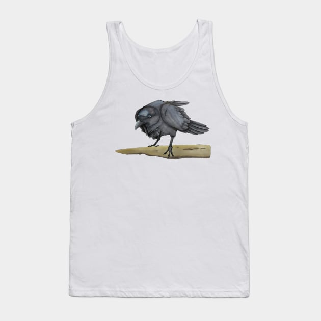 Crow Tank Top by Fallcrown